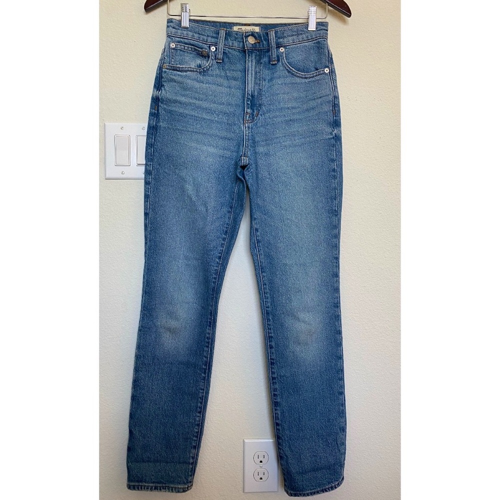 Madewell High Rise Slim Boyjean